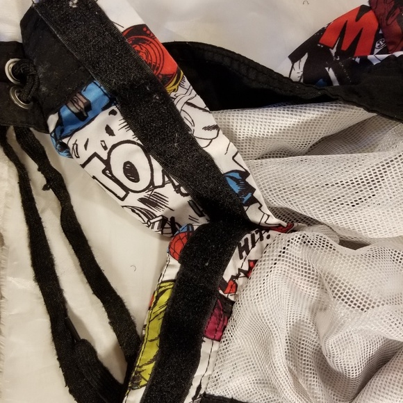 Marvel Avengers Mens Board Shorts XL Extra Large - Picture 4 of 7